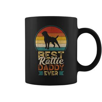 Mens Best Rottie Daddy Ever Fathers Day Rottweiler Dog Dad Coffee Mug - Thegiftio UK