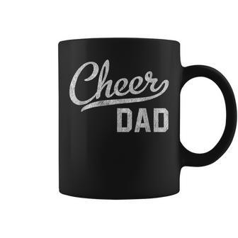 Mens Cheer Dad Proud Cheerleading Dad Fathers Day Coffee Mug - Thegiftio UK