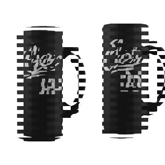 Mens Cheer Dad Proud Cheerleading Dad Fathers Day Coffee Mug - Thegiftio