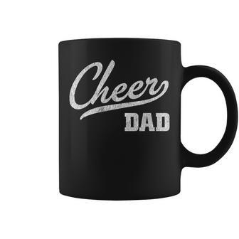Mens Cheerleading Dad Gift Proud Cheer Dad Coffee Mug - Seseable