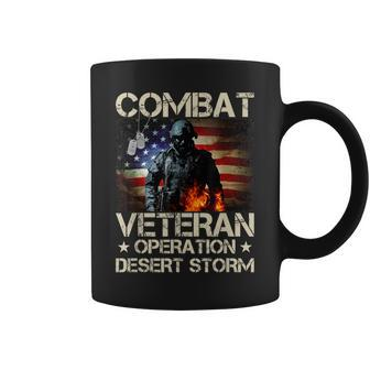 Mens Combat Veteran Operation Desert Storm Soldier Coffee Mug - Seseable