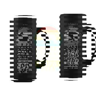 Mens Coolest German Shepherd Papa Ever Fathers Day Dad Grandpa Coffee Mug - Thegiftio
