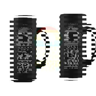 Mens Coolest Pom Daddy Ever Fathers Day Pomeranian Dog Dad Coffee Mug - Thegiftio