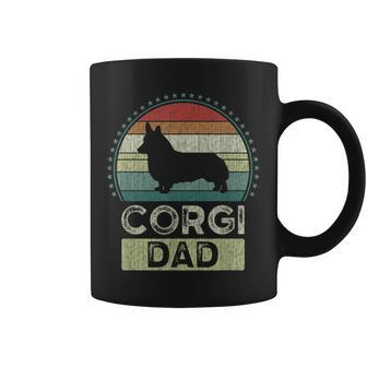 Mens Corgi Dad Fathers Day Welsh Corgi Daddy Coffee Mug - Thegiftio UK