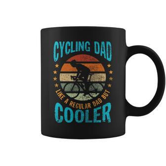 Mens Cycling Dad - Bike Rider Cyclist Fathers Day Vintage Gift Coffee Mug - Seseable