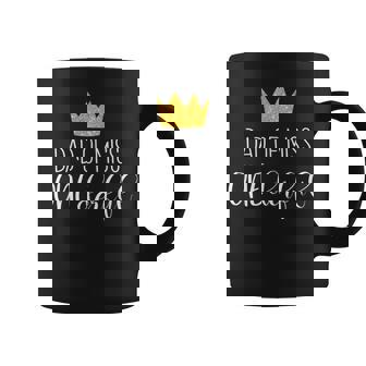 Mens Dad Of Miss Onederful Daddy 1St Birthday Of Girl Gift V2 Coffee Mug - Seseable