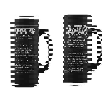 Mens Dad Tax Funny Dad Tax Definition Fathers Day Coffee Mug - Thegiftio UK