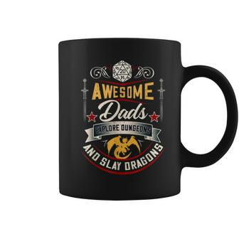 Mens Dads Explore Dungeons Dad Dragons Bnfrbt Coffee Mug | Mazezy UK