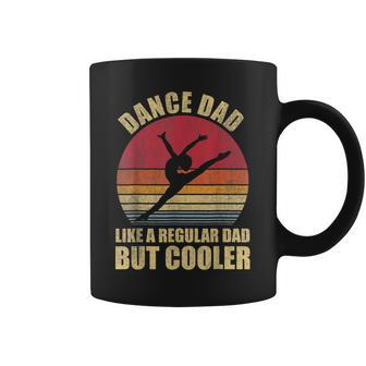 Mens Dance Dad Like A Regular Dad But Cooler Daddy Funny Da Coffee Mug - Seseable
