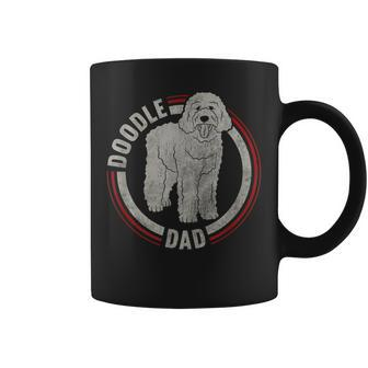 Mens Doodle Dad - Mens Goldendoodle Vintage Coffee Mug - Seseable