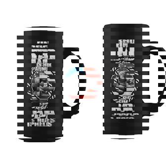Mens Fist Bump Being Dad Is An Honor Being Papa Is Priceless Coffee Mug - Thegiftio UK