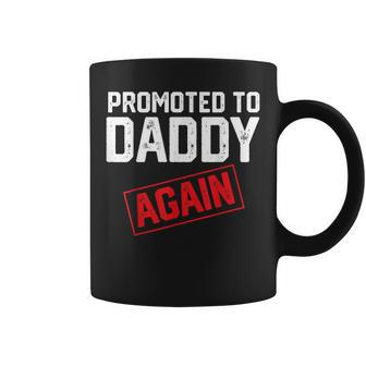 Mens Funny Dad Fathers Day Pregnancy Announcement Daddy Dad To Be Coffee Mug - Thegiftio UK