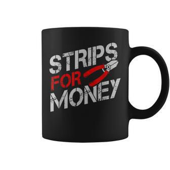 Mens Funny Electritian Strips For Money Electritian Novelty Men Coffee Mug - Seseable