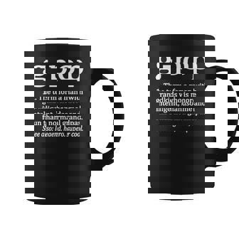 Mens G-Pop Grandpa Definition Best G-Pop Grandfather Dad Coffee Mug - Thegiftio UK
