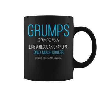 Mens Grumps Gift Like A Regular Grandpa Definition Cooler Coffee Mug - Seseable