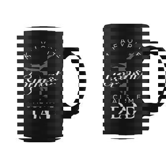 Mens Gymnastics Dad And Daughter For Men Birth Day Coffee Mug - Thegiftio UK