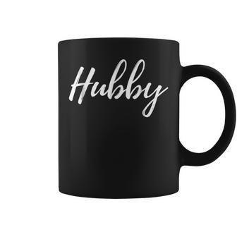 Mens Hubby Shirt Matching Hubby And Wifey Shirts Fathers Day Gift Coffee Mug | Mazezy
