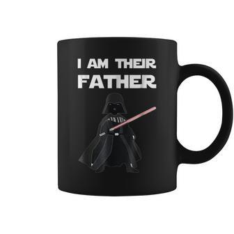 Mens I Am Their Father T Shirt Fathers Day Shirt Coffee Mug | Mazezy