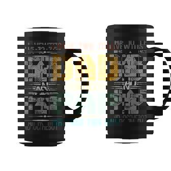 Mens I Have Two Titles Dad And Pap Funny Fathers Day For Papa V2 Coffee Mug - Seseable
