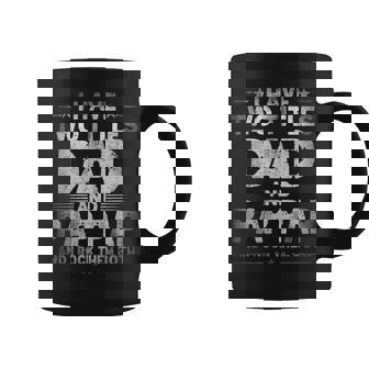 Mens I Have Two Titles Dad And Pap Pap Funny Fathers Day V3 Coffee Mug - Seseable