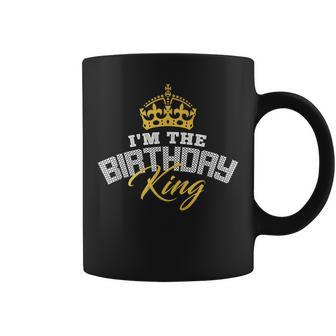 Mens Im The Birthday King Couples Matching Birthday Coffee Mug | Mazezy