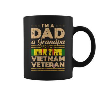 Mens Memory Of Vietnam Veteran Im A Dad Grandpa Gift Coffee Mug - Seseable