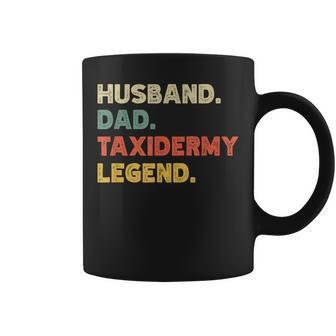 Mens Mens Funny Husband Dad Taxidermy Legend Vintage Retro Coffee Mug - Seseable