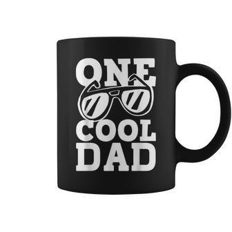 Mens One Cool Dude 1St Birthday One Cool Dad Family Matching Coffee Mug - Seseable