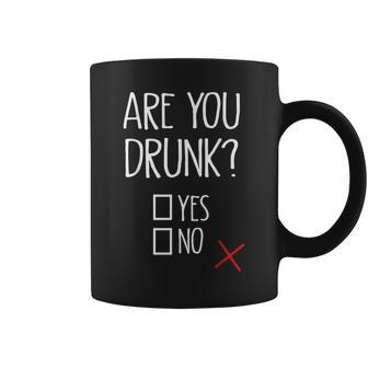 Mens Papa Bier Saufen Fathers Day Booken Father - Are You Drunk Coffee Mug - Thegiftio UK