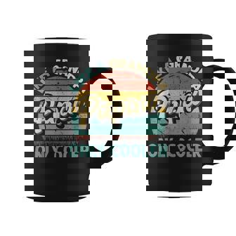 Mens Papaw Like A Grandpa Only Cooler Vintage Dad Fathers Day Coffee Mug - Seseable