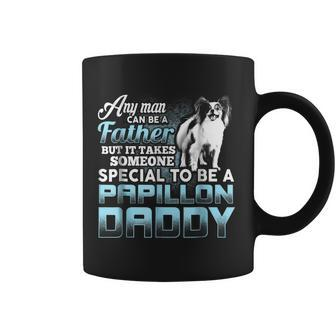 Mens Papillon Daddy Fathers Day Gift Papillon Lovers Coffee Mug | Mazezy