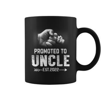 Mens Promoted To Uncle Est2022 Retro New Uncle Coffee Mug - Thegiftio UK