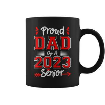 Mens Proud Dad Of A 2023 Senior Graduation Her Him High School Coffee Mug - Thegiftio UK