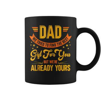 Mens Proud Father Dad Joke Funny Fathers Day For Dad Coffee Mug - Thegiftio UK