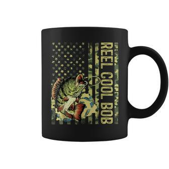 Mens Reel Cool Bob Camouflage American Flag Fathers Day Coffee Mug - Thegiftio UK