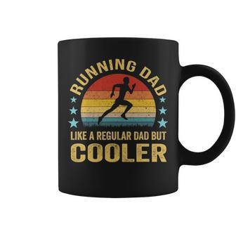 Mens Running Dad - Funny Marathon Runner Fathers Day Gift Coffee Mug - Seseable