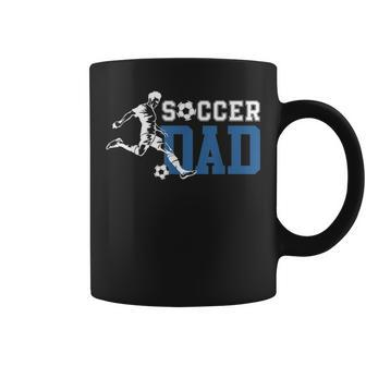 Mens Soccer Dad Life For Fathers Day Birthday Gift For Men Funny Coffee Mug - Seseable