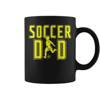 Mens Soccer Dad Life For Fathers Day Birthday Gift For Men Funny V2 Coffee Mug - Seseable
