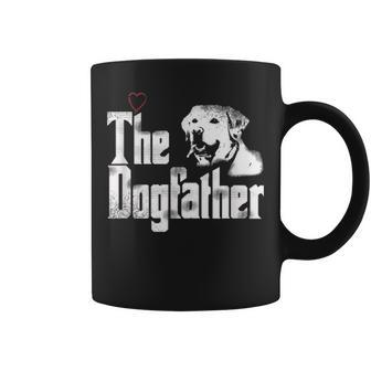 Mens The Dogfather Labrador Dad T Fathers Day Gift Coffee Mug - Seseable