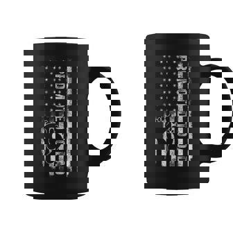 Mens Vintage Promoted To Dad Est 2023 First Time Fathers Day Gift Coffee Mug - Seseable