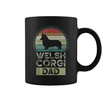 Mens Welsh Corgi Dad Fathers Day Corgi Daddy Coffee Mug - Thegiftio UK