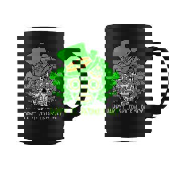 Mens Womens T Shirt Green Skull St Patricks Day Coffee Mug | Mazezy