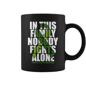 Mental Health Awareness Ribbon Family You Matter Kindness Coffee Mug | Mazezy