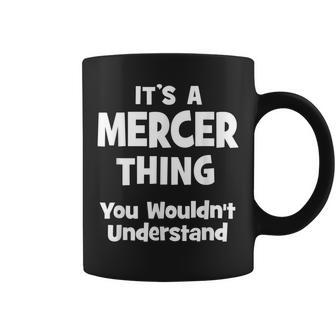 Mercer Thing College University Alumni Funny Coffee Mug - Seseable