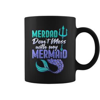 Merdad Design For A Mermaid Dad Coffee Mug | Mazezy