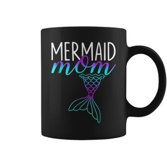 Mermaid Mom Mothers Day T Shirt Mermom Birthday Party Gift Coffee Mug | Mazezy