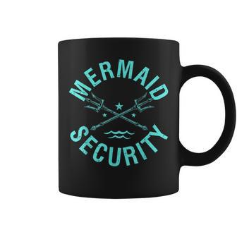 Mermaid Security Birthday Party Mer Dad Merman Coffee Mug | Mazezy