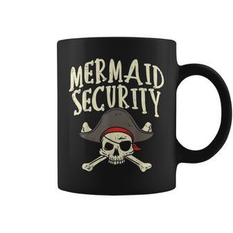 Mermaid Security Pirate Matching Family Party Dad Brother Coffee Mug