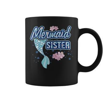 Mermaid Sister T Squad Matching Birthday Party Gift Coffee Mug | Mazezy