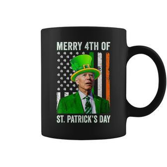 Merry 4Th Of St Patricks Day Joe Biden Leprechaun Hat V2 Coffee Mug - Thegiftio